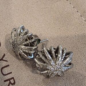 Elegant Silver Stud Earrings